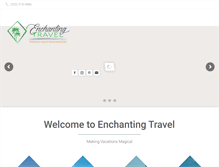 Tablet Screenshot of enchantingtravel.com